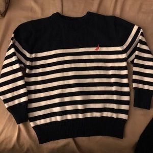 Nautica 2T sweater and button up
